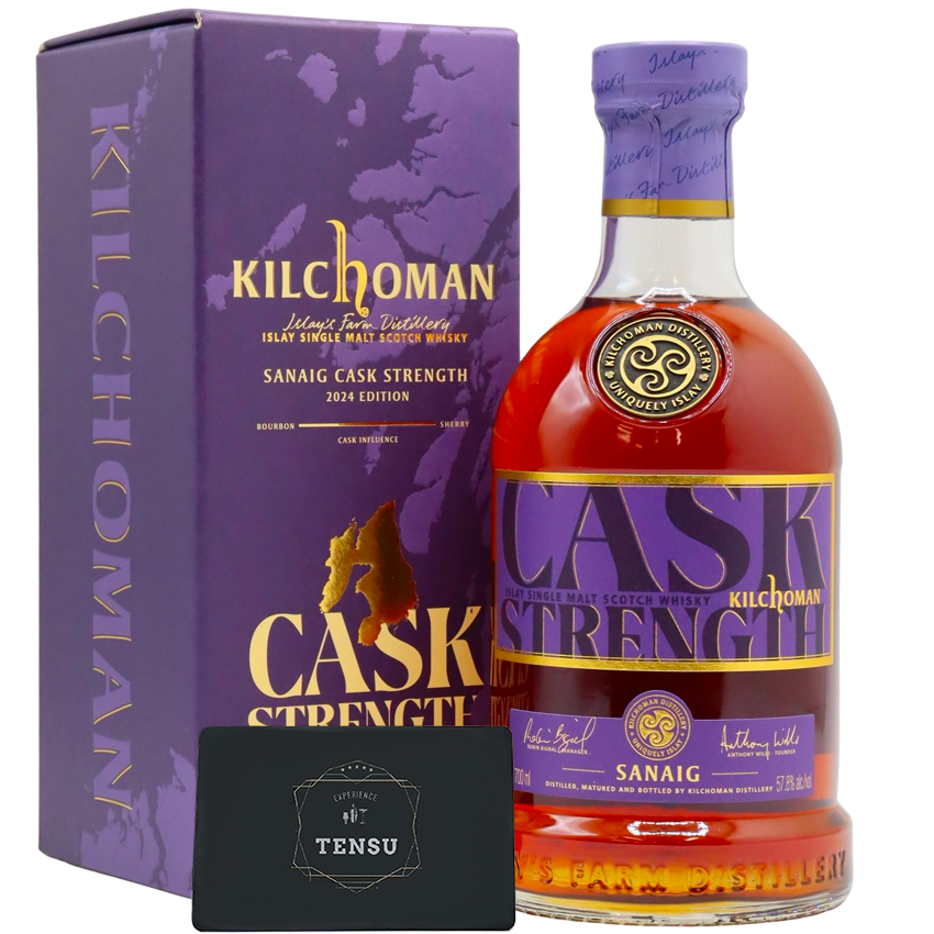 Kilchoman Sanaig Cask Strength (2024) Bourbon &amp; Oloroso Sherry Casks 57.8 &quot;OB&quot;