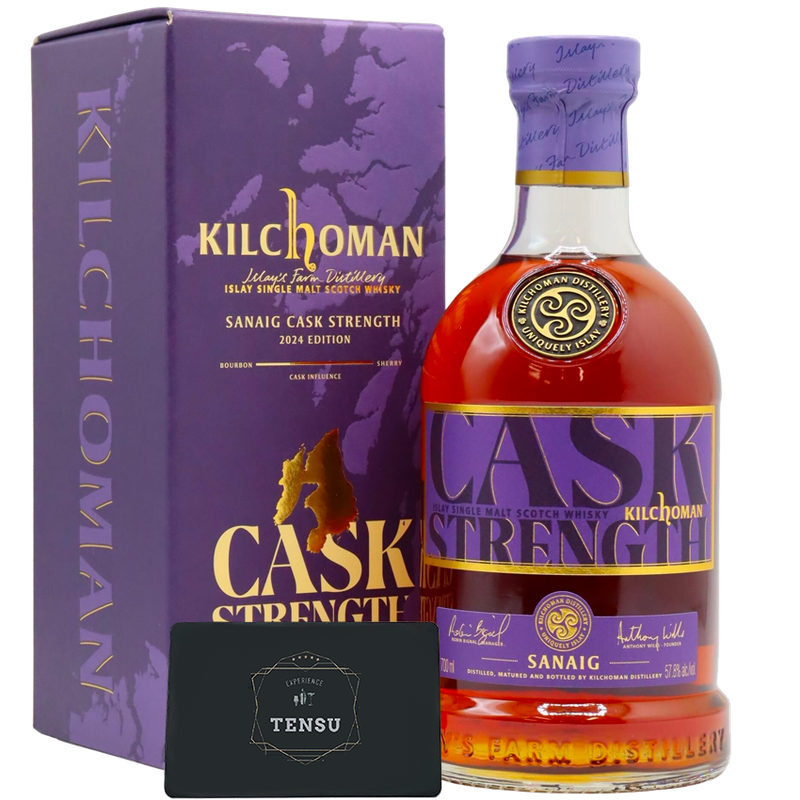 Kilchoman Sanaig Cask Strength (2024) Bourbon &amp; Oloroso Sherry Casks 57.8 &quot;OB&quot;