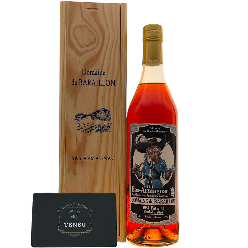 Bas-Armagnac DDB Millésimé 1981 Fût N°43 49.0 &quot;TWM&quot;