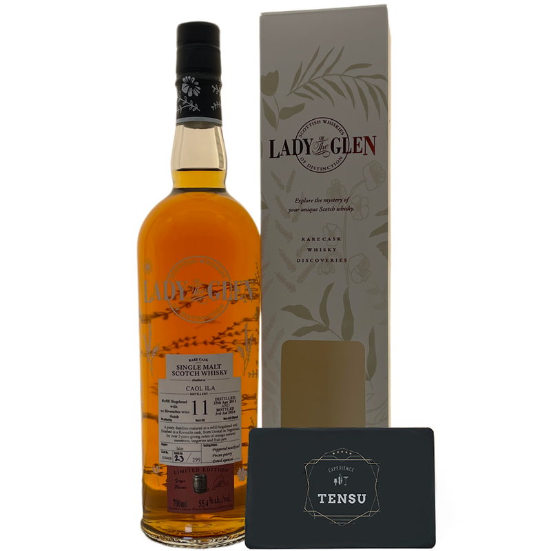 Caol Ila 11 Years Old (2013-2024) Refill Hogshead &amp; Rivesaltes Cask Finish 55.4 &quot;Lady of the Glen&quot;