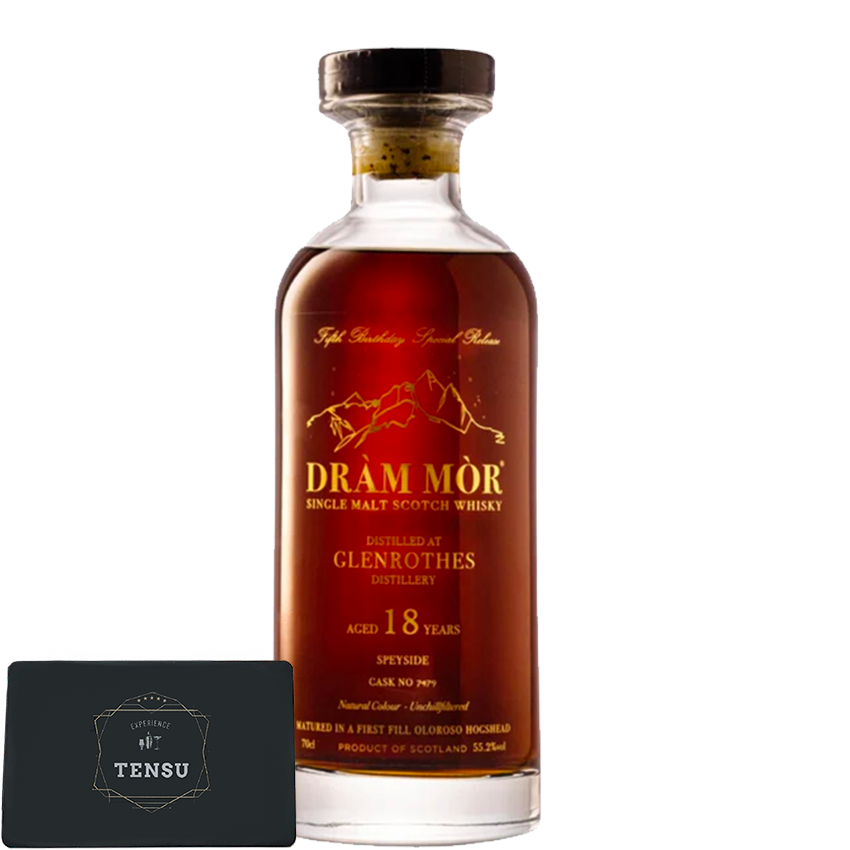 Glenrothes 18Y (2006-2024) 1st Fill Oloroso 55.2 5th Anniversary &quot;Dram Mor&quot;
