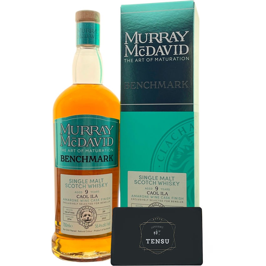 Caol Ila 9Y BeNeLux Exclusive (2014-2023) Amarone Wine Cask Finish 56.4 Benchmark  &quot;Murray McDavid&quot;