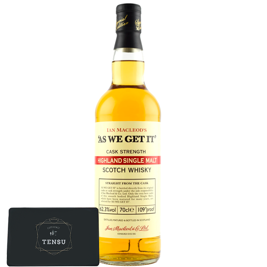 As We Get It - Highland Cask Strength 62.3 &quot;Ian MacLeod&#39;s&quot;