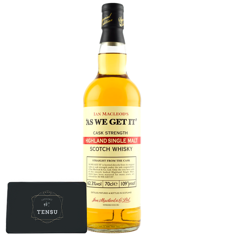 As We Get It - Highland Cask Strength 62.3 &quot;Ian MacLeod&#39;s&quot;