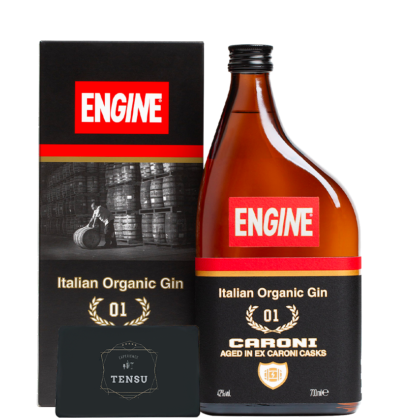 Engine Italian Organic Gin -Ex Caroni Casks- 42.0 &quot;OB&quot;