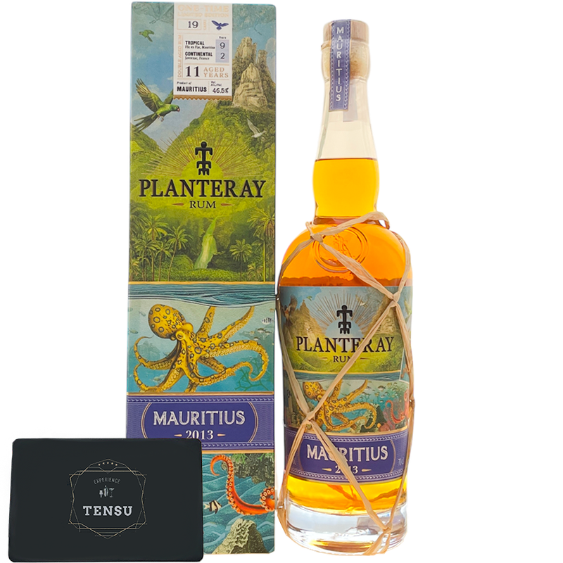Planteray Mauritius 11Y Terravera No.3 (2013-2024) Bourbon &amp; Cognac Cask 46.5 &quot;MF&quot;