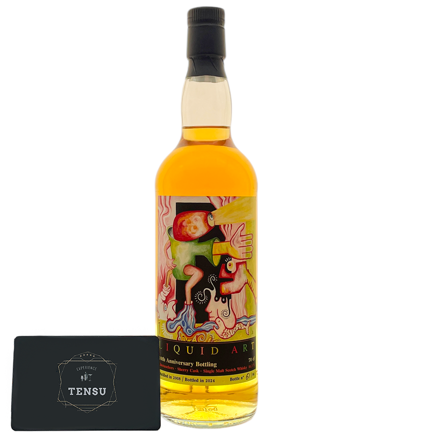 Glentauchers 16Y (2008-2024) Sherry Cask 51.7 &quot;Liquid Art&quot;
