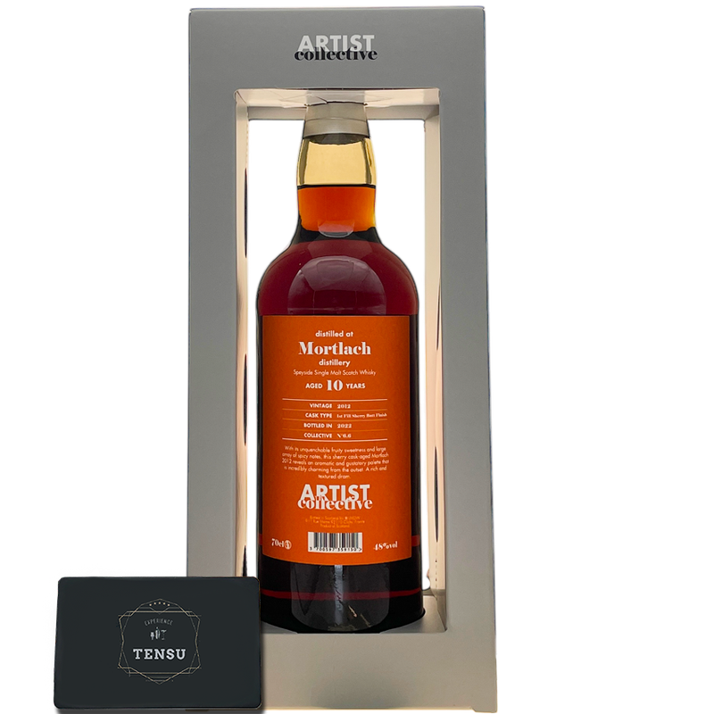 Mortlach 10Y (2012-2022) 1st Fill Sherry Butt Finish 48.0 Artist Collection No.6.6 "La Maison du Whisky"