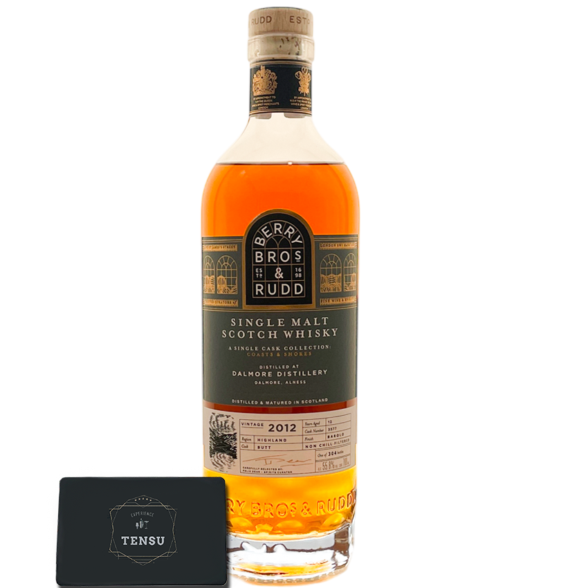 Dalmore 12Y (2012-2024) Matured on a Butt &amp; Barolo Cask Finish #3577 55.8 Coasts &amp; Shores &quot;Berry Bros &amp; Rudd&quot;