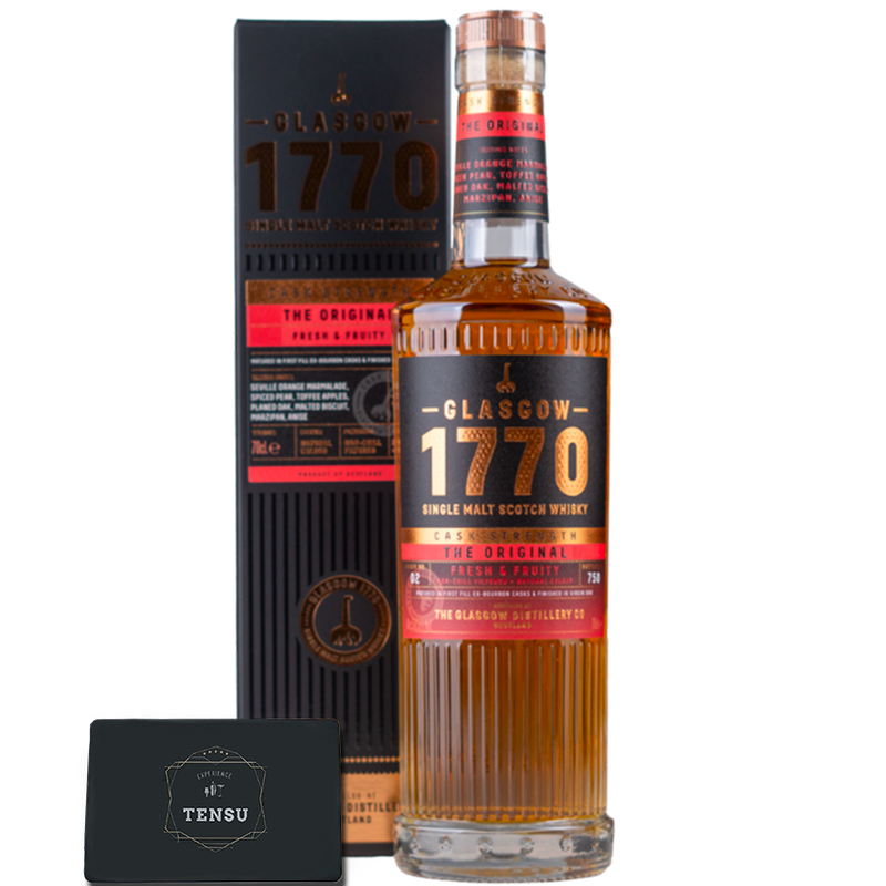 Glasgow Distillery 1770 Single Malt - Cask Strength Batch 02 - (2024) The Original Fresh &amp; Fruity 59.5 &quot;OB&quot;