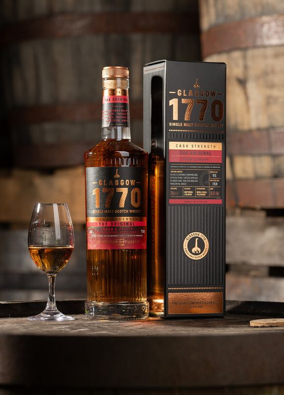 Glasgow Distillery 1770 Single Malt - Cask Strength Batch 02 - (2024) The Original Fresh &amp; Fruity 59.5 "OB"