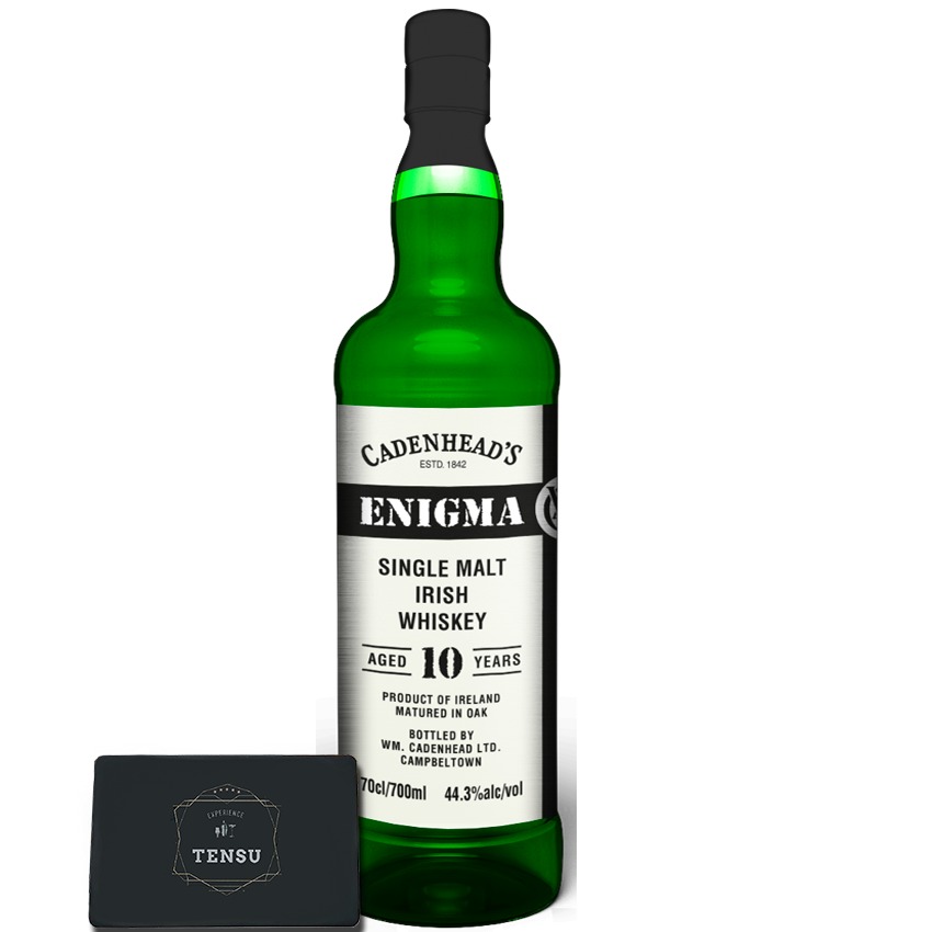 Irish Single Malt 10Y -ENIGMA- (2006-2025) IR.1.A. Bourbon Barrels 44.3 &quot;Cadenhead&#39;s&quot;