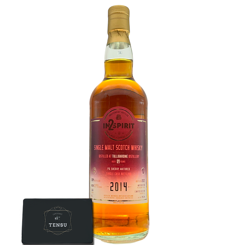 Tullibardine 9Y (2014-2023) PX Sherry Cask 49.2 SC N.16 &quot;In2Spirit&quot;