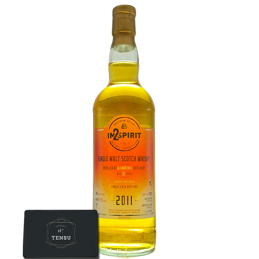 Glenrothes 12Y (2011-2023) Sherry Hogshead 50.3 SC N.15 &quot;In2Spirit&quot;