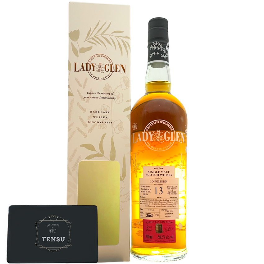 Longmorn 13Y (2011-2024) 1st Fill PX Hogshead Finish 58.2 &quot;Lady of the Glen&quot;