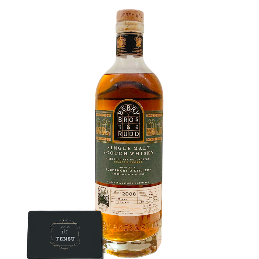 Tobermory 16Y (2008-2024) Matured on a Hogshead &amp; Oloroso Cask Finish #3082 54.9 Coasts &amp; Shores &quot;Berry Bros &amp; Rudd&quot;