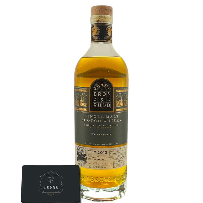 Williamson 11Y (2013-2024) Hogshead &amp; Oloroso Finish #216 58.9 Coasts &amp; Shores &quot;Berry Bros &amp; Rudd&quot;