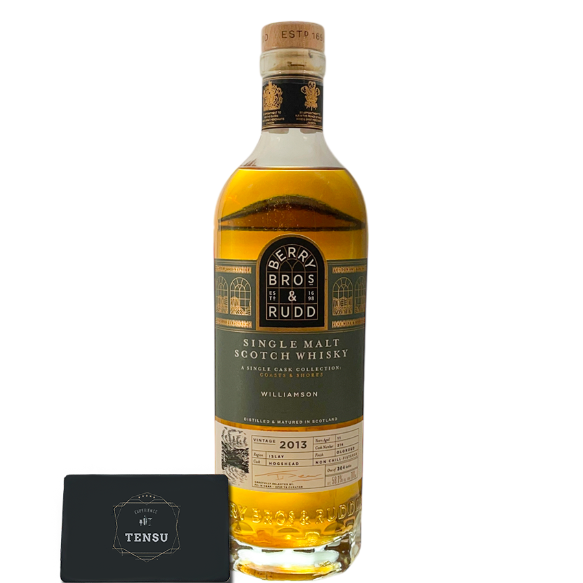 Williamson 11Y (2013-2024) Hogshead &amp; Oloroso Finish #214 58.1 Coasts &amp; Shores &quot;Berry Bros &amp; Rudd&quot;