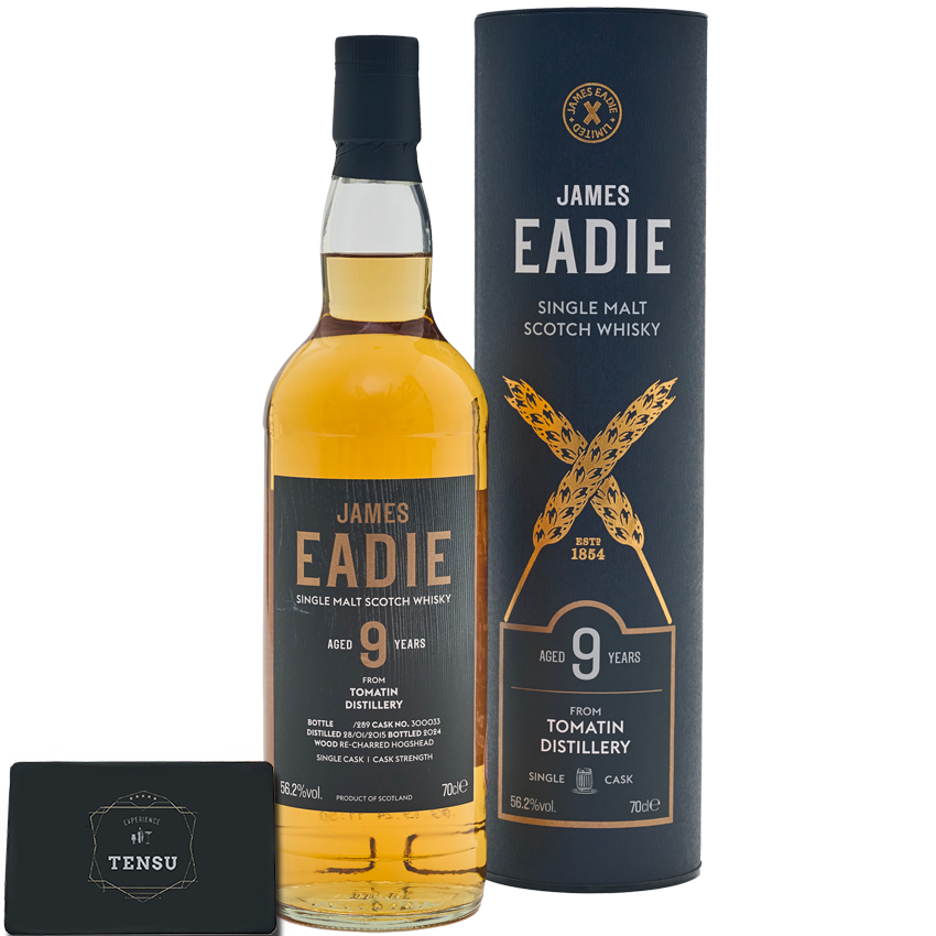 Tomatin 9Y (2015-2024) Re-Charred Hogshead 56.2 SC-CS &quot;James Eadie&quot;