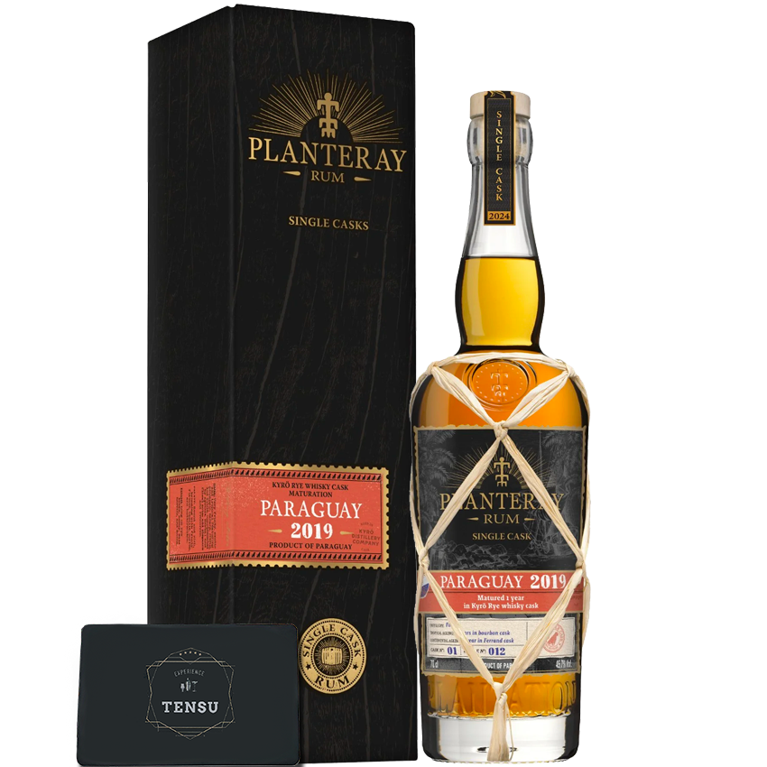 Planteray Paraguay (2019-2024) 3Y Bourbon, 1Y Cognac &amp; 1Y Kyro Whisky Cask 44.5 &quot;MF&quot;