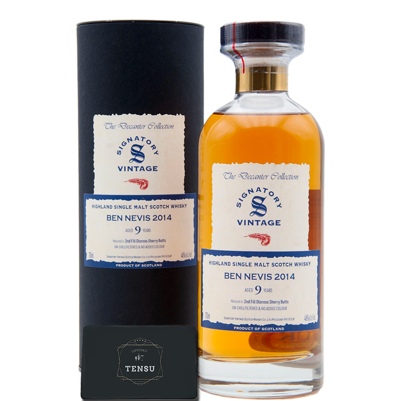 Ben Nevis 9Y The Decanter Collection (2014-2024) 2nd Fill Oloroso Sherry Butts 46.0 &quot;Signatory&quot;
