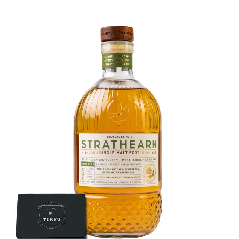 Strathearn Single Malt Batch N°02 (2025) Ex-Bourbon, Sherry &amp; Virgin Oak 50.0 &quot;OB&quot;