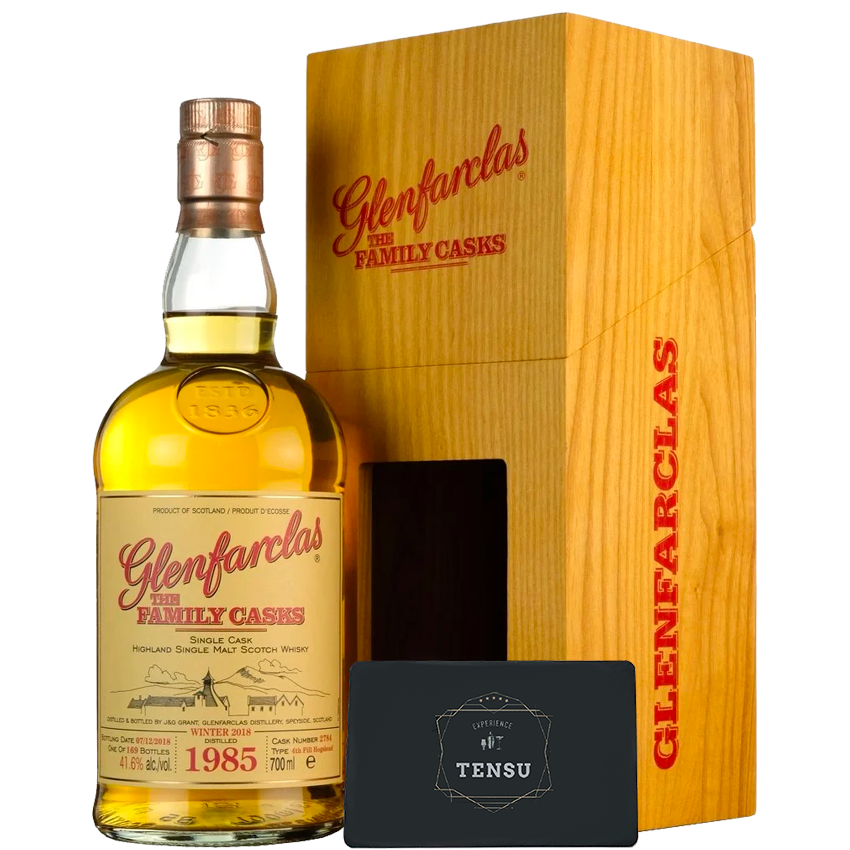 Glenfarclas The Family Casks (1985-2018) Release W18 4th Fill Hogshead 41.6 SC &quot;OB&quot;