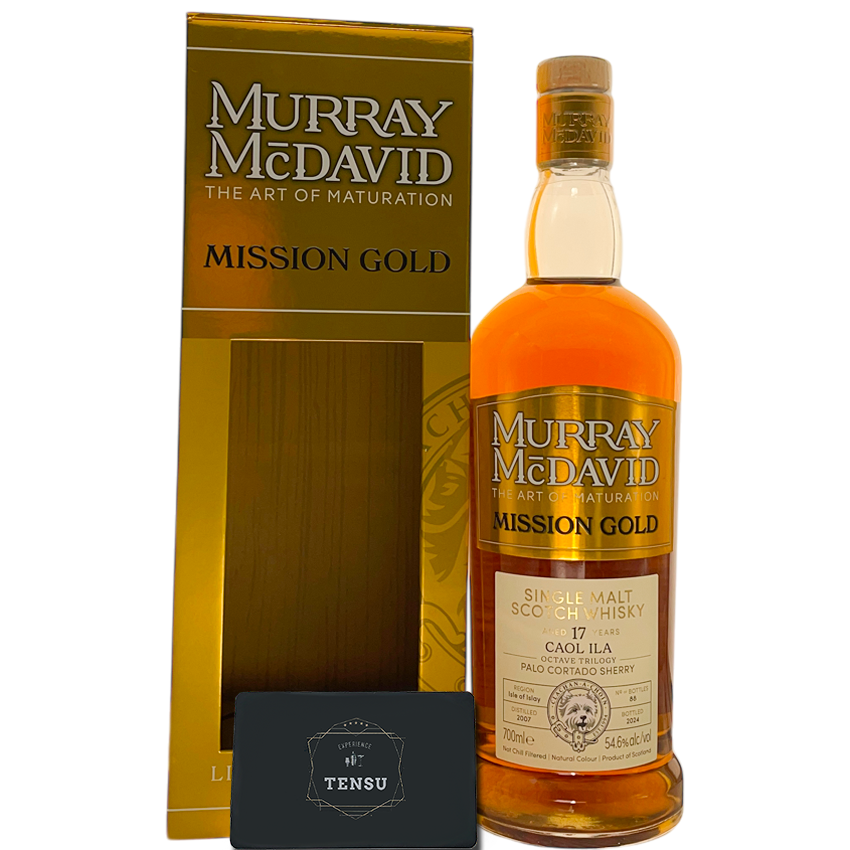 Caol Ila 17Y (2007-2024) Palo Cortado Sherry Octave Trilogy 54.6 Limited Release - Mission Gold &quot;Murray McDavid&quot;