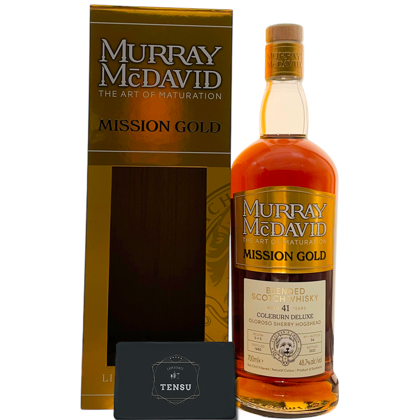 Coleburn Deluxe (1980-2022) Oloroso Sherry Hogshead 48.7 Limited Release - Mission Gold &quot;Murray McDavid&quot;