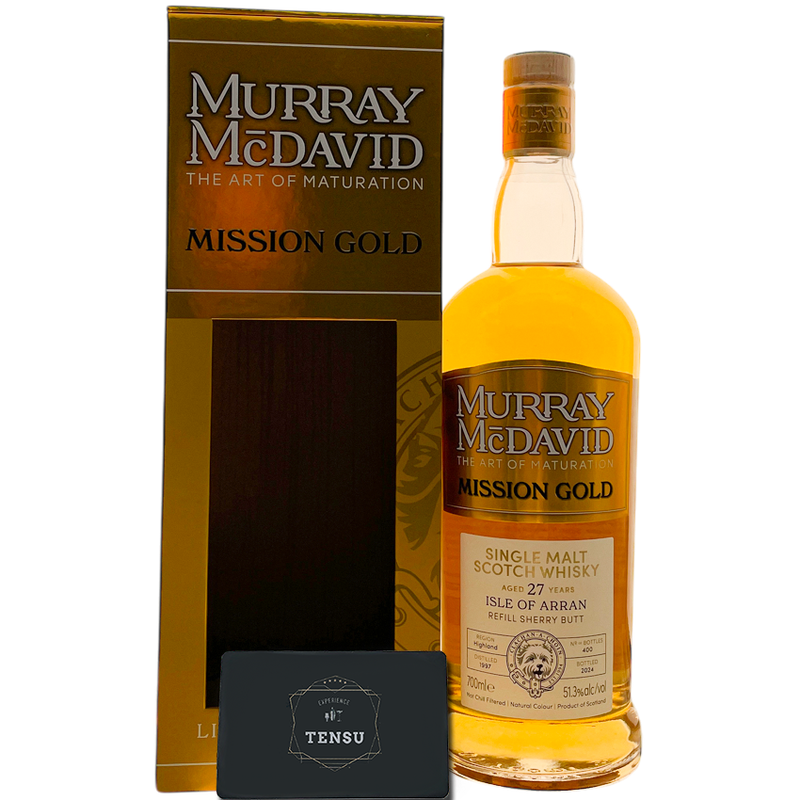 Arran 27Y (1997-2024) Refill Sherry Butt 51.3 Limited Release - Mission Gold &quot;Murray McDavid&quot;