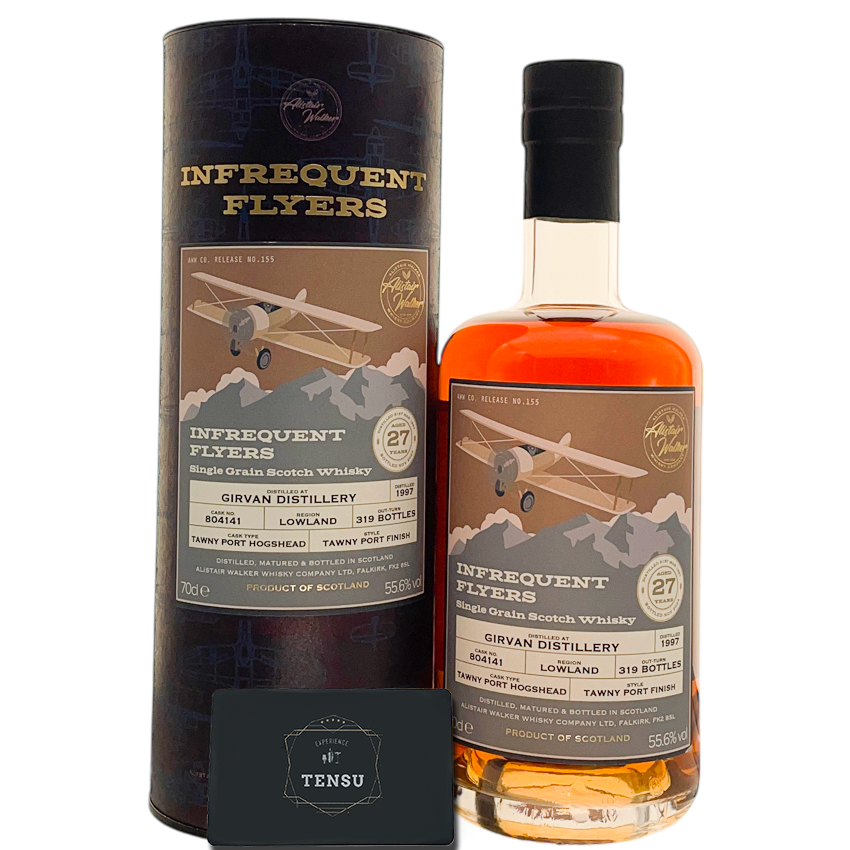 Girvan 27Y (1997-2024) Tawny Port Finish 55.6 B17 IFFN°155 &quot;Alistair Walker Whisky Company&quot;