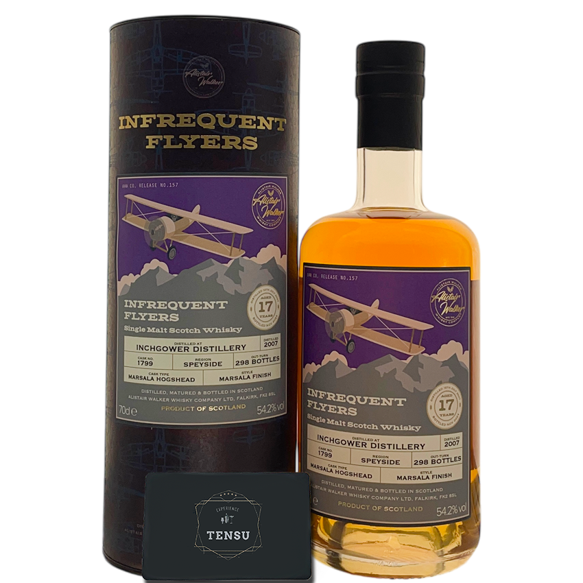 Inchgower 17Y (2007-2024) Marsala Hoghead Finish 54.2 B17 IFFN°157 &quot;Alistair Walker Whisky Company&quot;