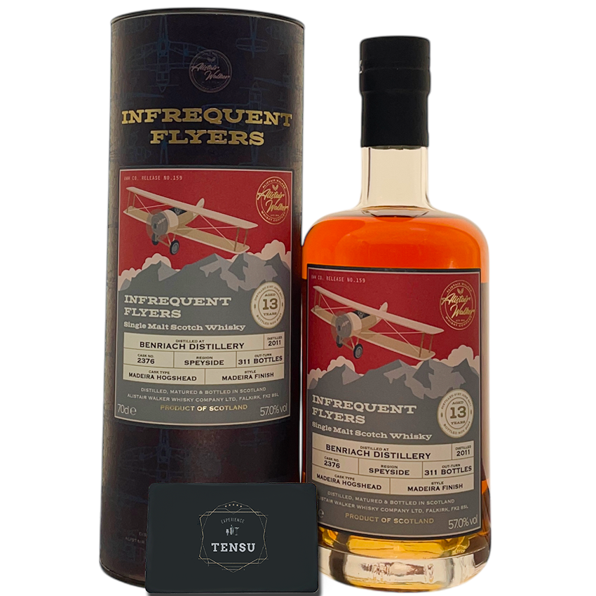 BenRiach 13Y (2011-2024) Madeira Finish 57.0 B17 IFFN°159 &quot;Alistair Walker Whisky Company&quot;