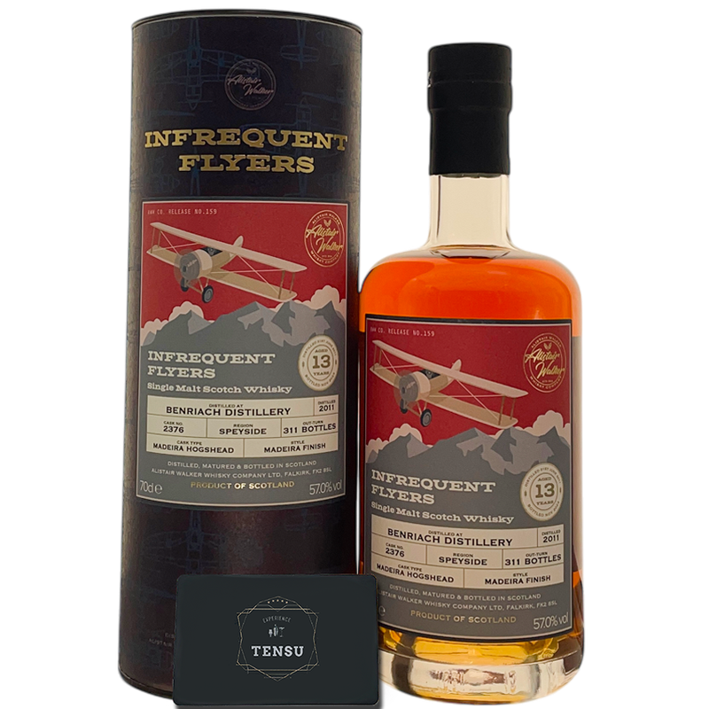 BenRiach 13Y (2011-2024) Madeira Finish 57.0 B17 IFFN°159 &quot;Alistair Walker Whisky Company&quot;