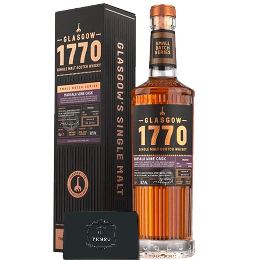 Glasgow Distillery 1770 7Y CS Peated SM Batch No.1 (2017-2024) Marsala Wine Cask  60.2 SBS &quot;OB&quot;