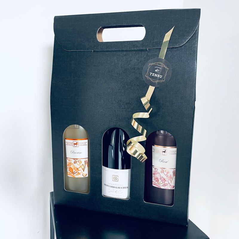 Geschenkbox - Pecorino (wit), Extra Brut Champagne, Merlot-Montepulciano Rosé (3x75CL)