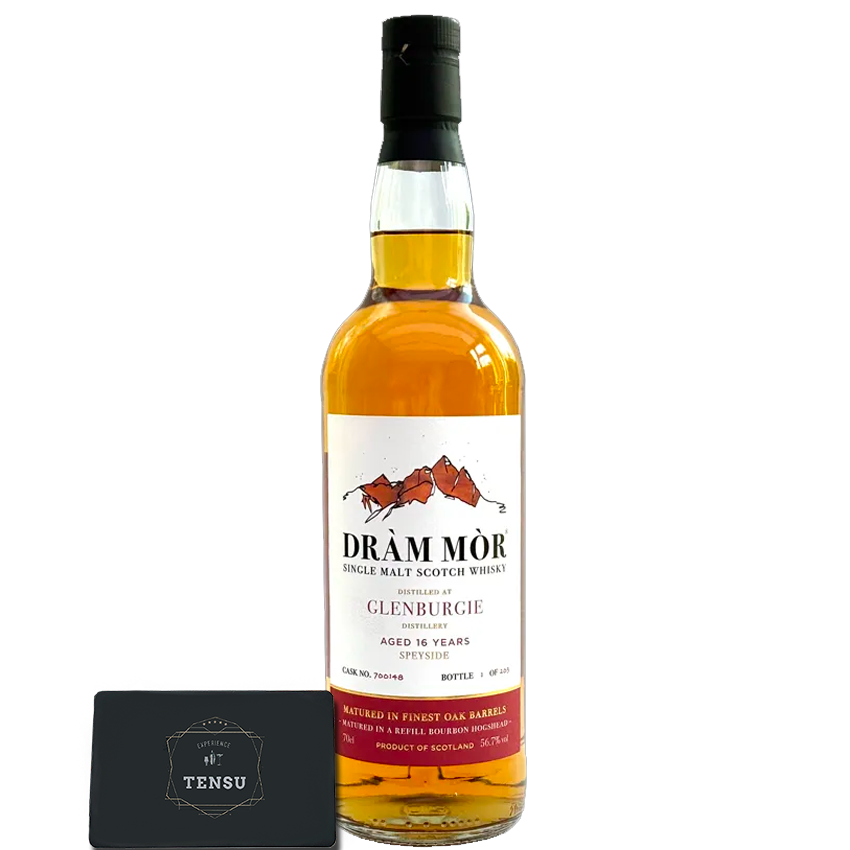 Glenburgie 16Y (2009-2025) Refill Bourbon Hogshead 56.7 &quot;Dram Mor&quot;