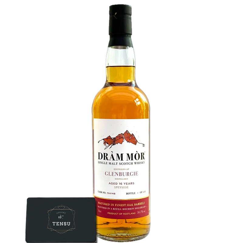 Glenburgie 16Y (2009-2025) Refill Bourbon Hogshead 56.7 &quot;Dram Mor&quot;