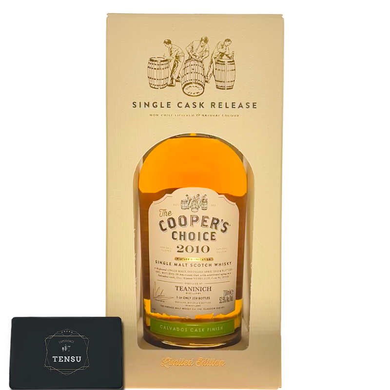 Teaninich 11Y (2010-2022) American Oak &amp; Calvados Cask Finish 52.5 &quot;Cooper&#39;s Choice&quot;