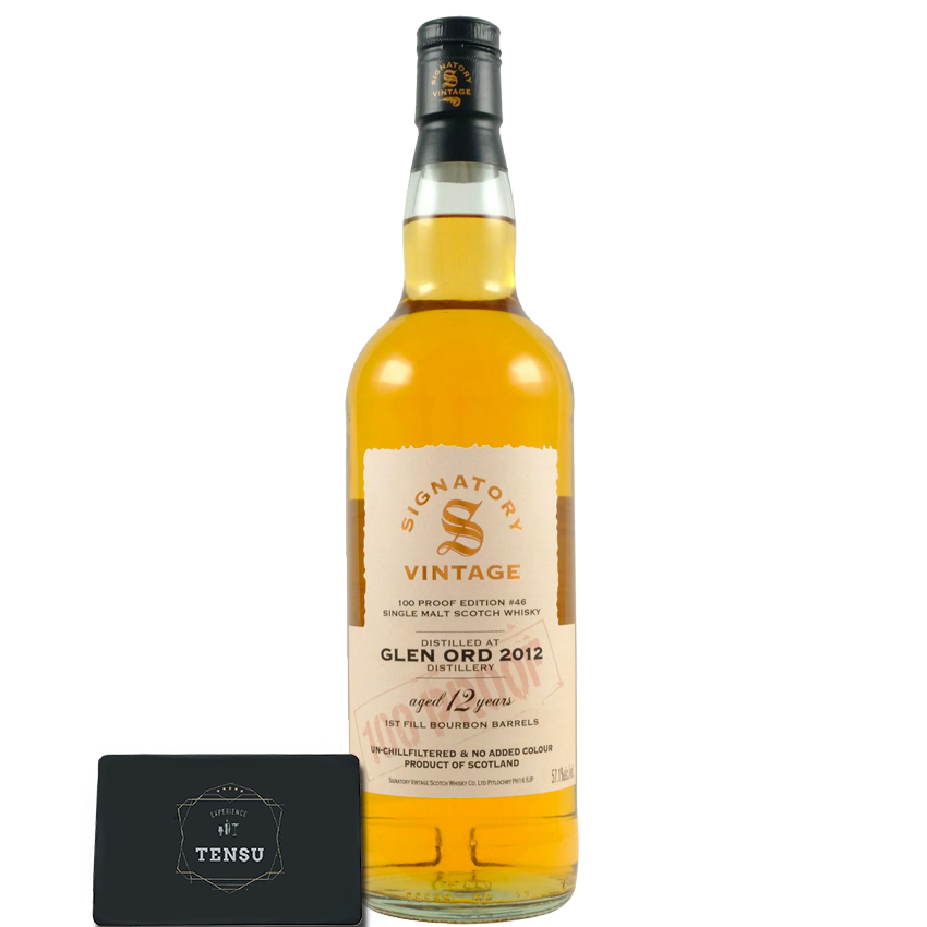 Glen Ord 12Y 100 Proof #46 (2012-2025) 1st Fill Bourbon Barrels 57.1 &quot;Signatory&quot;
