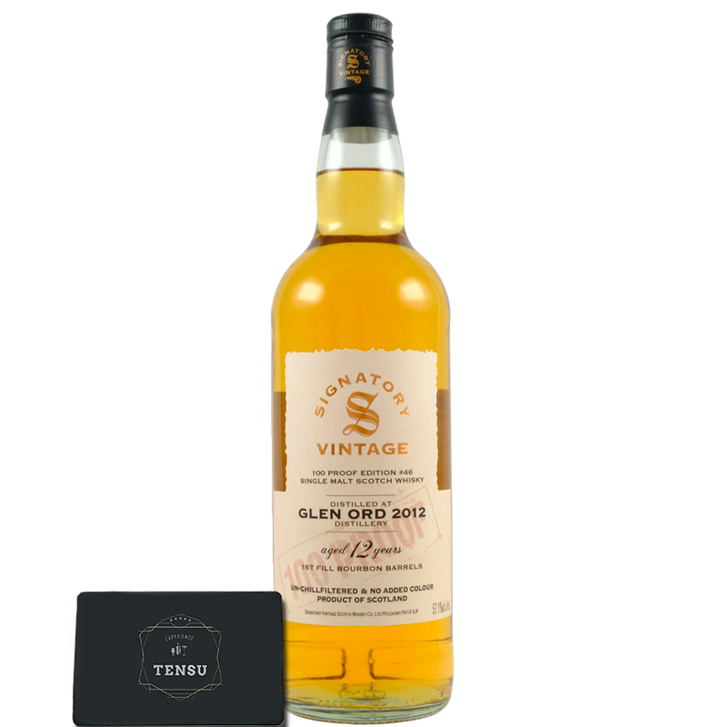 Glen Ord 12Y 100 Proof #46 (2012-2025) 1st Fill Bourbon Barrels 57.1 &quot;Signatory&quot;