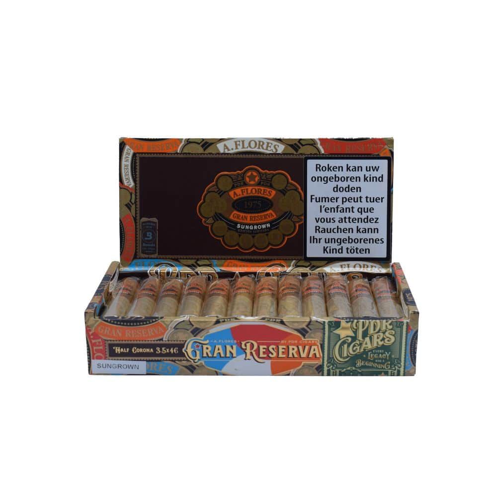A. FLORES Gran Reserva 1975 Sun Grown - Half Corona SG