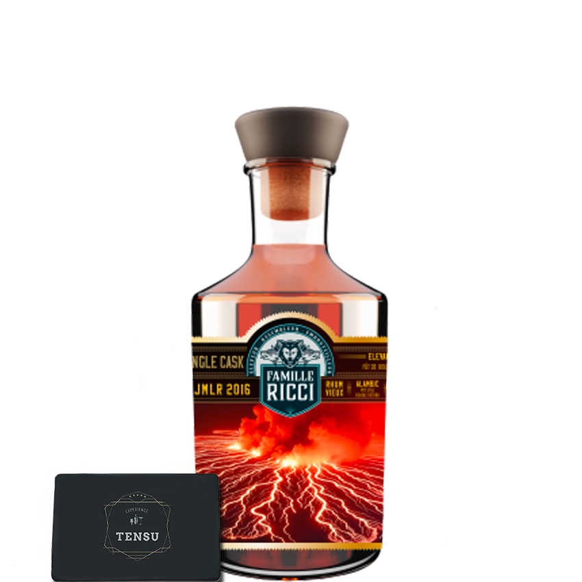 Hampden 9Y JMLR (2016-2025) Bourbon Cask 66.6 &quot;Famille Ricci&quot;