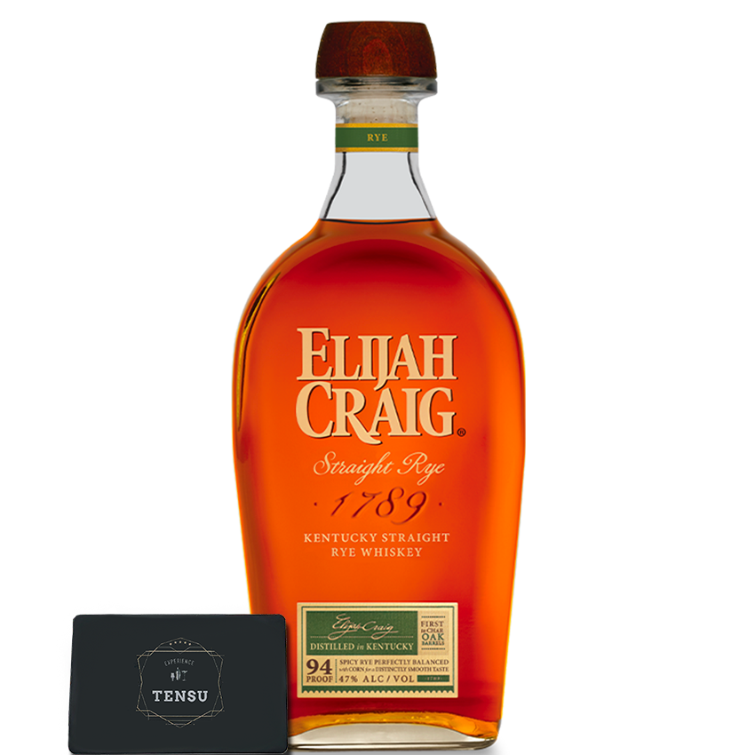 Elijah Craig Kentucky Straight Rye Whiskey 94 Proof 47.0 &quot;OB&quot;