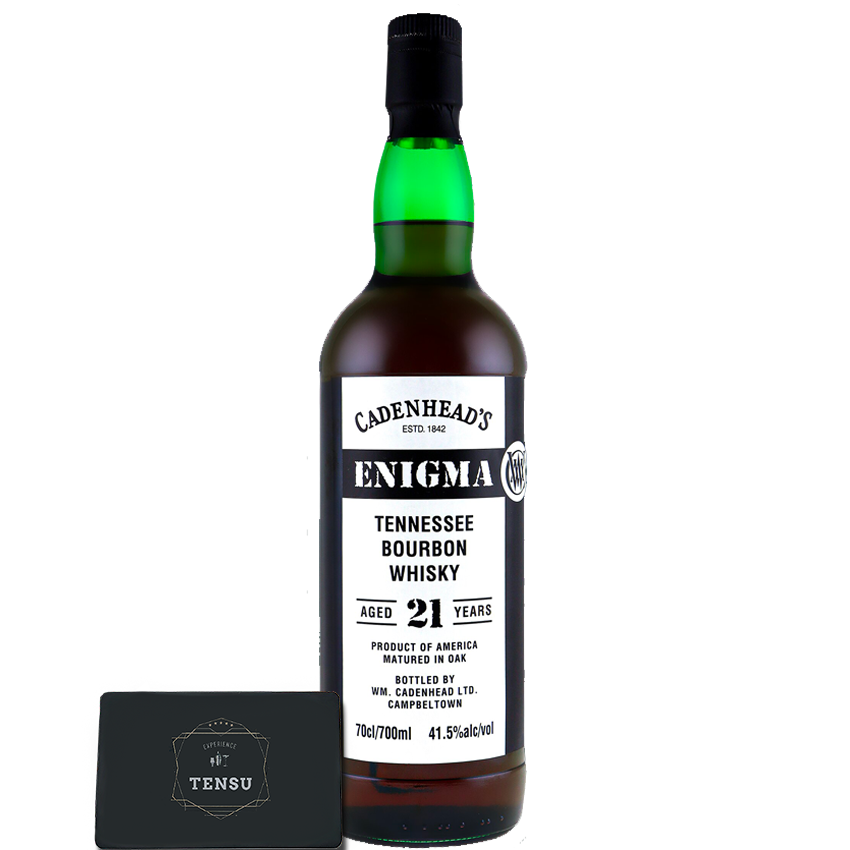 Tennessee Bourbon Whisky 21Y (2003-2025) Oak Cask 41.5 ENIGMA &quot;Cadenhead&#39;s&quot;