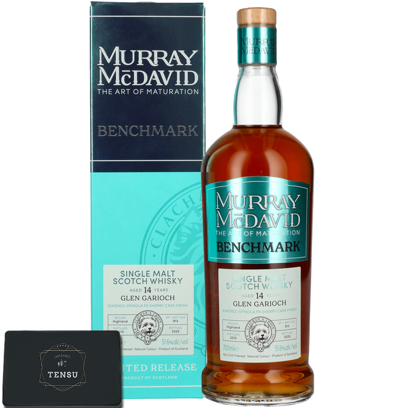 Glen Garioch 14Y (2010-2025) Ximenez-Spinola PX Sherry Cask Finish 51.6 Limited Release - Benchmark &quot;Murray McDavid&quot;