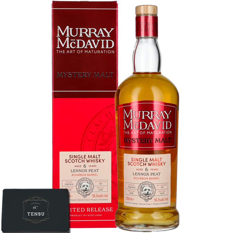 Lennox Peat 6Y (2018-2025) Bourbon Barrel 56.3 Mystery Malt &quot;Murray McDavid&quot;