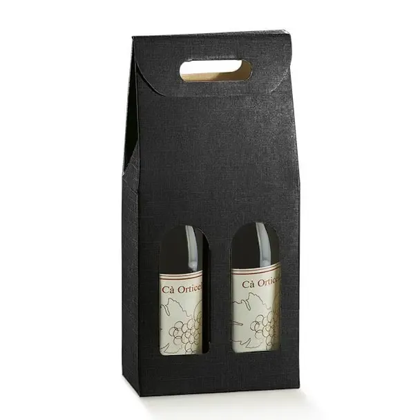 2 flessen Scatola Seta Nero