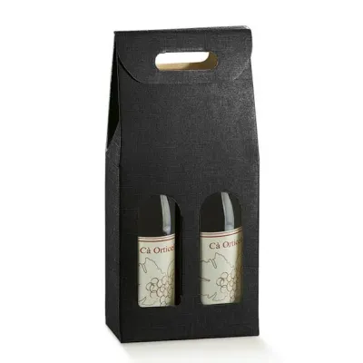 2 flessen Scatola Seta Nero