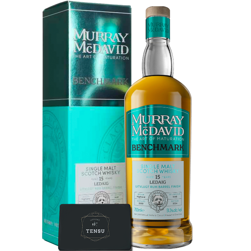 Ledaig 15Y (2009-2024) Uitvlugt Rum Barrel Finish 51.3 Benchmark &quot;Murray McDavid&quot;